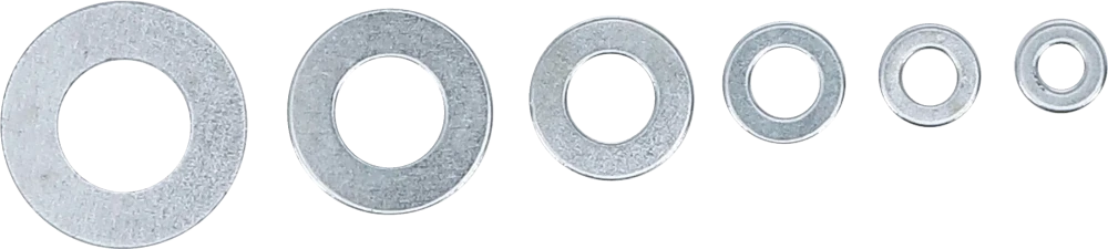 Rugós alátét készlet | Ø 4 - 12 mm (belső átmérő) | 130 darabos