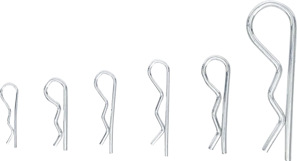 Rugós sasszeg készlet | Ø 1,2 - 3,0 mm | 48 darabos