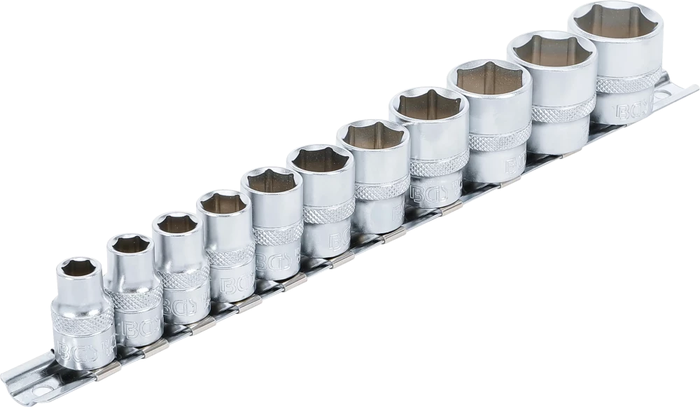 Dugókulcskészlet, hatszögletű | 10 mm (3/8") | 5/16" - 7/8" | 11 darabos