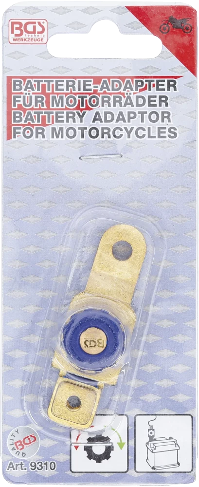 Motorkerékpár akku adapter