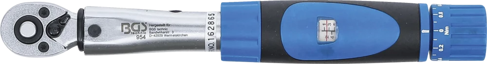 Nyomatékkulcs | 6,3 mm (1/4") | 1 - 6 Nm