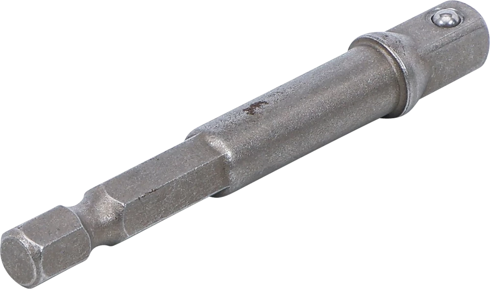 Adapter fúrógépekhez | külső hatszögletű hajtás 6,3 mm (1/4") / külső négyszögletű hajtószár 6,3 mm (1/4")