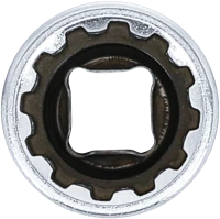 Dugókulcs - Gear Lock, mély | 6,3 mm (1/4") | 12 mm