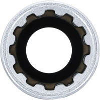 Dugókulcs - Gear Lock, mély | 10 mm (3/8") | 12 mm