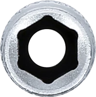 Dugókulcs, hatszögletű, mély | 6,3 mm (1/4") | 7 mm