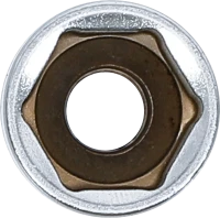 Dugókulcs, hatszögletű, mély | 6,3 mm (1/4") | 12 mm