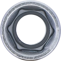Dugókulcs, hatszögletű, mély | 12,5 mm (1/2") | 15 mm