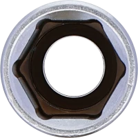 Dugókulcs, hatszögletű, mély | 12,5 mm (1/2") | 18 mm