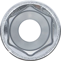 Dugókulcs, hatszögletű, mély | 12,5 mm (1/2") | 23 mm