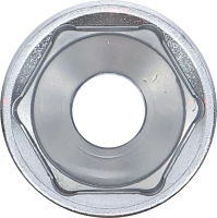 Dugókulcs, hatszögletű, mély | 12,5 mm (1/2") | 24 mm