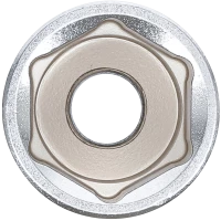 Dugókulcs, hatszögletű, mély | 12,5 mm (1/2") | 26 mm
