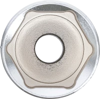 Dugókulcs, hatszögletű, mély | 12,5 mm (1/2") | 32 mm