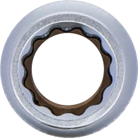 Dugókulcs, tizenkétszögletű, mély | 12,5 mm (1/2") | 12 mm