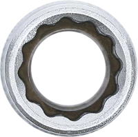 Dugókulcs, tizenkétszögletű, mély | 12,5 mm (1/2") | 14 mm