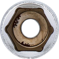 Dugókulcs, hatszögletű, mély | 6,3 mm (1/4") | 1/2"