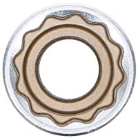 Dugókulcs, tizenkétszögletű, mély | 12,5 mm (1/2") | 19 mm