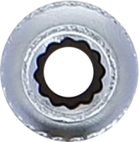 Dugókulcs, tizenkétszögletű, mély | 6,3 mm (1/4") | 5 mm
