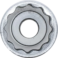 Dugókulcs, tizenkétszögletű, mély | 6,3 mm (1/4") | 13 mm