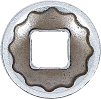 Dugókulcs, tizenkétszögletű | 6,3 mm (1/4") | 13 mm