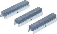 Tartalék szorítópofák honolószerszámhoz BGS 1156 | 50 mm-es pofák | K 220 | 3 darabos