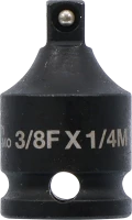 Levegős dugókulcs adapter | 10 mm (3/8") - 6,3 mm (1/4")