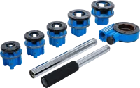 Csőmenetmetsző készlet | 3/8" - 1.1/4" | 7 darabos