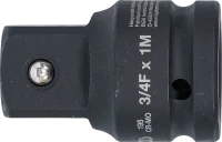 Levegős dugókulcs adapter | 20 mm (3/4") - 25 mm (1")