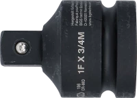 Levegős dugókulcs adapter | 25 mm (1") - 20 mm (3/4")