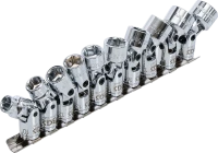 Kardáncsukló-készlet hatszögletű | 10 mm (3/8") | 10 - 19 mm | 10 darabos