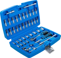 Dugókulcskészlet | 6,3 mm (1/4") | 46 darabos