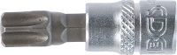 Behajtófej | 6,3 mm (1/4") | T-profil (Torx) T50 furattal