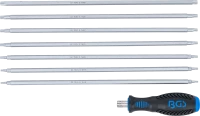 Csavarhúzó készlet cserélhető pengékkel | T-profil (Torx) / TS-profil (Torx Plus) | 8 darabos