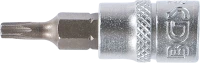 Behajtófej | 6,3 mm (1/4") | T-profil (Torx) T15 furattal