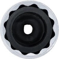 Gyújtógyertya kulcs tartógumival, tizenkétszögletű | 12,5 mm (1/2") | 21 mm