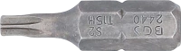Behajtófej | Hossz 25 mm | Külső hatszögletű 6,3 mm (1/4") | T-profil (Torx) T15 furattal