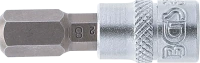 Behajtófej | 6,3 mm (1/4") | Belső hatszögletű 8 mm