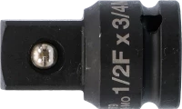 Levegős dugókulcs adapter | 12,5 mm (1/2") - 20 mm (3/4")