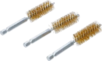 Sárgarézkefe | 17 mm | 6,3 mm (1/4") | 3 darabos