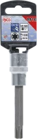 Behajtófej | Hossz 100 mm | 12,5 mm (1/2") | Ékprofil (RIBE) M10