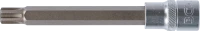 Behajtófej | Hossz 140 mm | 12,5 mm (1/2") | Ékprofil (RIBE) M12