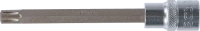 Behajtófej | Hossz 140 mm | 12,5 mm (1/2") | Ékprofil (RIBE) M10,3