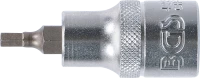 Behajtófej | 12,5 mm (1/2") | Belső hatszögletű 4 mm