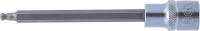 Behajtófej | Hossz 140 mm | 12,5 mm (1/2") | Belső hatszögletű gömbfejes 5 mm