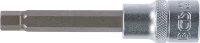 Behajtófej | Hossz 100 mm | 12,5 mm (1/2") | Belső hatszögletű 9 mm