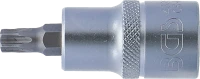 Behajtófej | 12,5 mm (1/2") | T-profil (Torx) T40 furattal