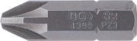 Behajtófej | Hossz 30 mm | Külső hatszögletű 8 mm (5/16") | Csillag PZ3
