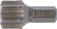 Behajtófej | Hossz 30 mm | Külső hatszögletű 8 mm (5/16") | T-profil (Torx) T70