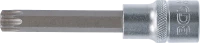Behajtófej | Hossz 100 mm | 12,5 mm (1/2") | T-profil (Torx) T55