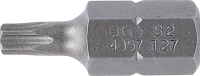 Behajtófej | Hossz 30 mm | Külső hatszögletű 10 mm (3/8") | T-profil (Torx) T27