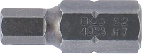 Behajtófej | Hossz 30 mm | Külső hatszögletű 10 mm (3/8") | Belső hatszögletű 7 mm